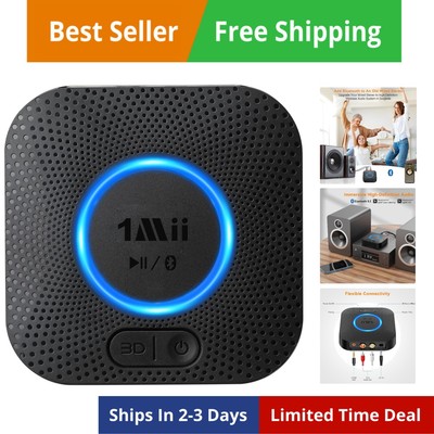 B06+ Bluetooth Receiver, Hi-Fi Wireless Audio Adapter, Bluetooth 5.3 Receiver...