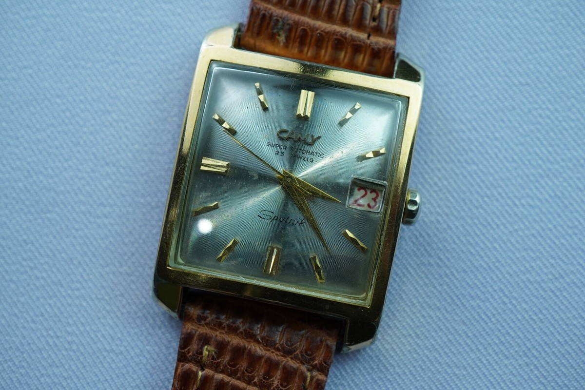 vintage シャカシャカ　セトア RARE VINTAGE CAMY SUPER AUTOMATIC 25 JEWELS SPUTNIK WATCH | eBay