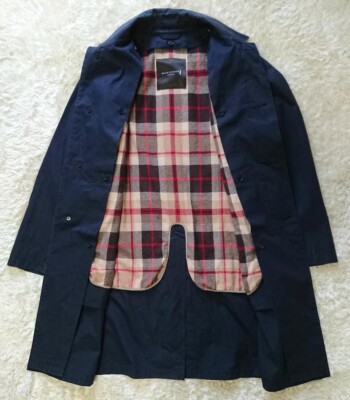 MACKINTOSH LONDON staincollar Coat size-38 color Navy