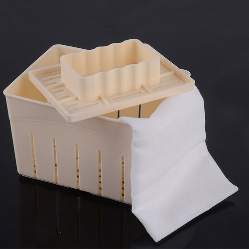 Tofu Maker Press Mold Kit + Cheese Cloth DIY Soy Pressing Mould Kitchen Tool*wf - Bild 7 von 9