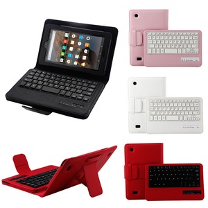 Wireless-Bluetooth-Keyboard-Qwerty-Leather-Case-For-Amazon-Kindle-Fire-HD-7-5th