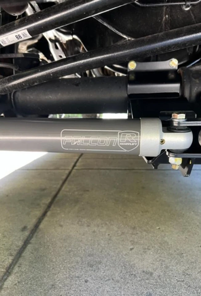 Amortiguadores estabilizadores de dirección doble ReadyLIFT 77-23200 para Ford F250 F350 11-25 4x4 Foto 3 de 4