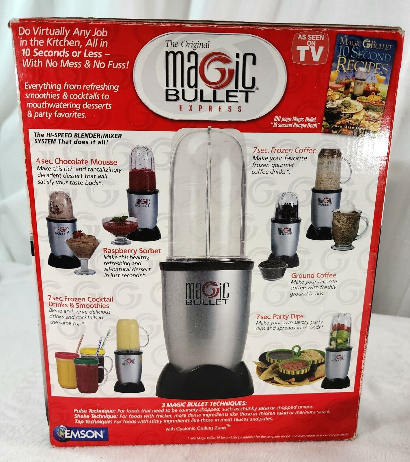 The Original Magic Bullet Deluxe Set Replacement Parts Excludes Motor  Assorted