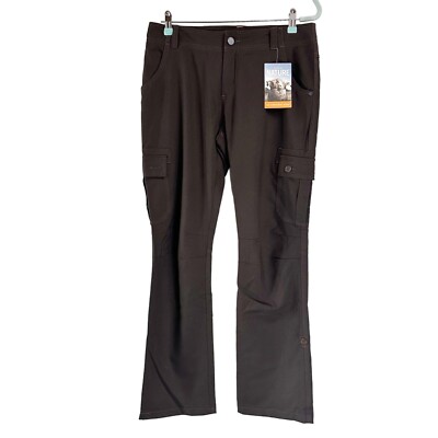 Icebreaker Laurel Merino Wool Cargo Hiking Pants Brown Women's