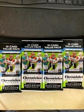 2020 Panini Chronicles NFL Fat Cello Value Pack Factory Sealed Lot of 4