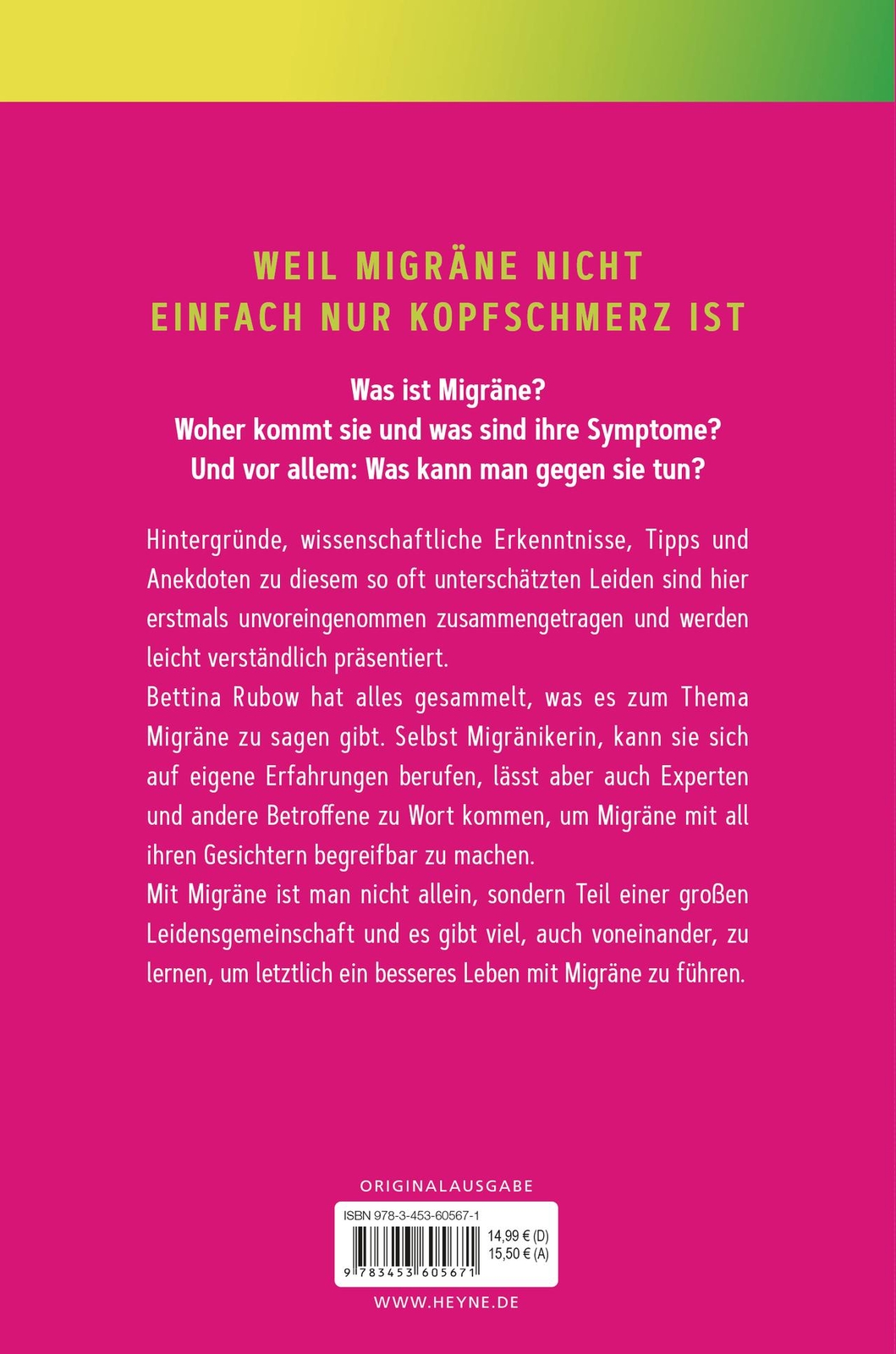 Thumbnail - Der Migräne-kompass Bettina Rubow