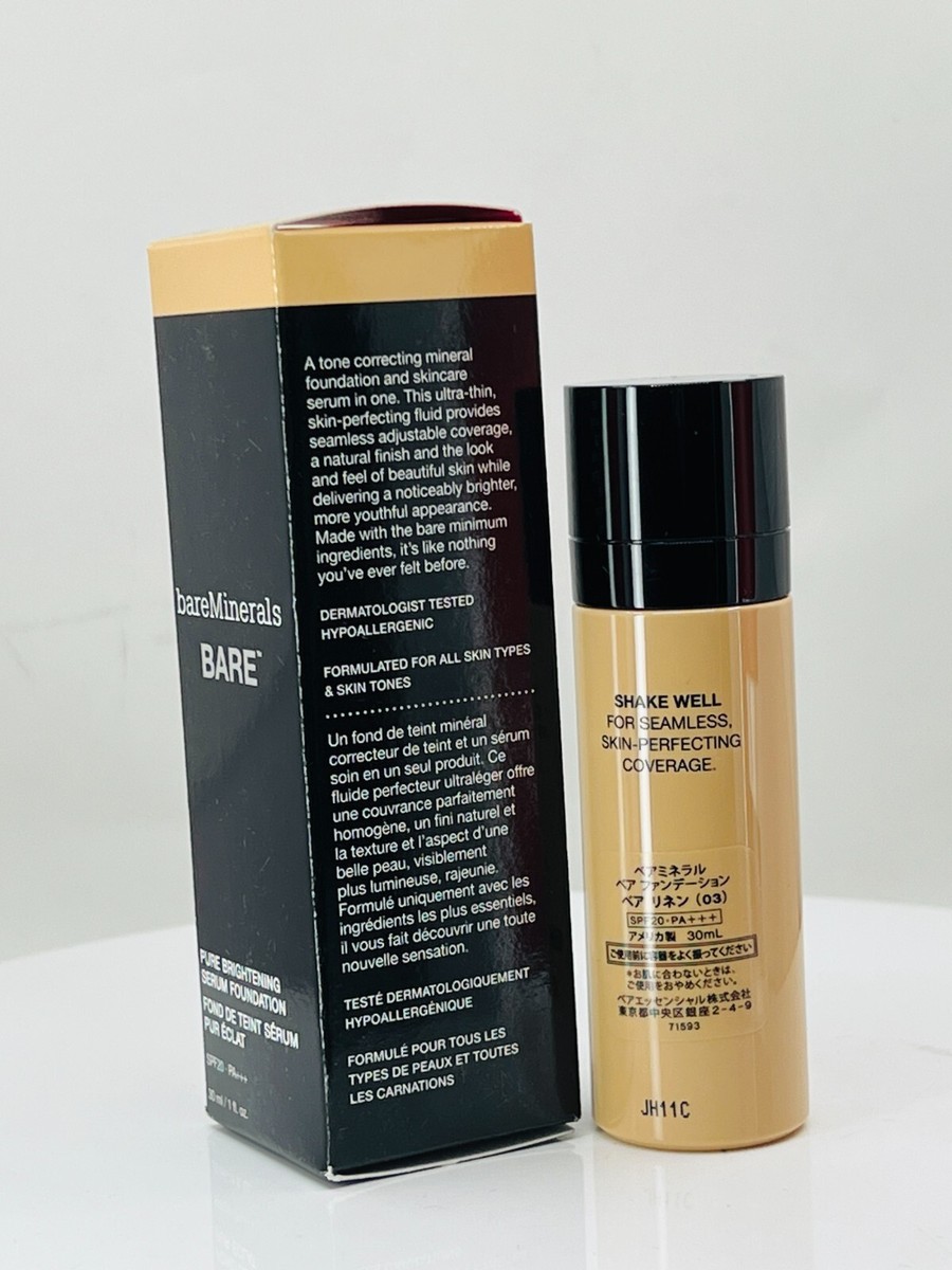 Bare minerals BARE Pure Brightening Serum Foundation #BARE LINEN
