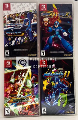 Mega Man Bundle Legacy Collection + X + Zero/ZX + 11 - Nintendo