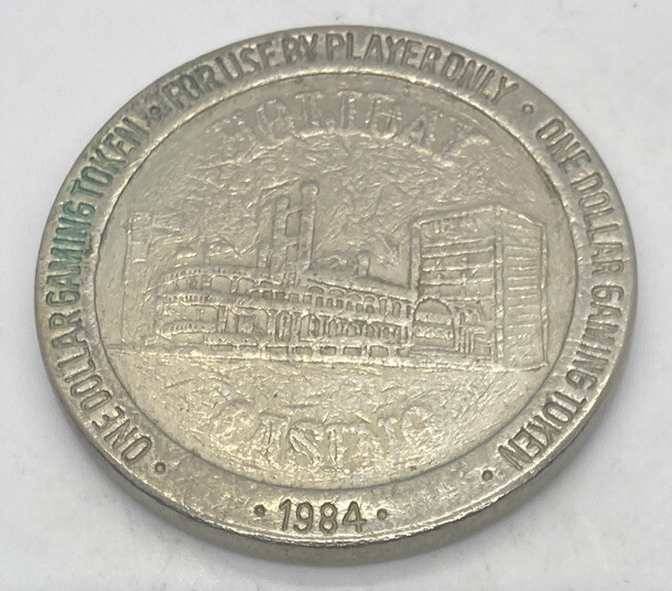 Holiday Casino Las Vegas NV $1 Slot Gaming Token - Nickel 1984 | eBay