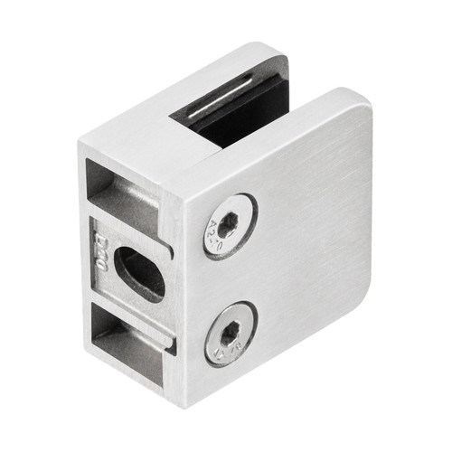 Glashalter Edelstahl Glas-Klemme-Befestigung Scheibensicherung PS: 8,0-10,76 mm - Bild 5 von 19