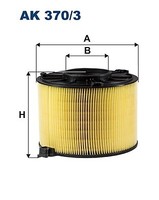 Filtron AK370/3 Luftfilter FüR Audi A4 B9 A5 1.4-2.0H 05.15-