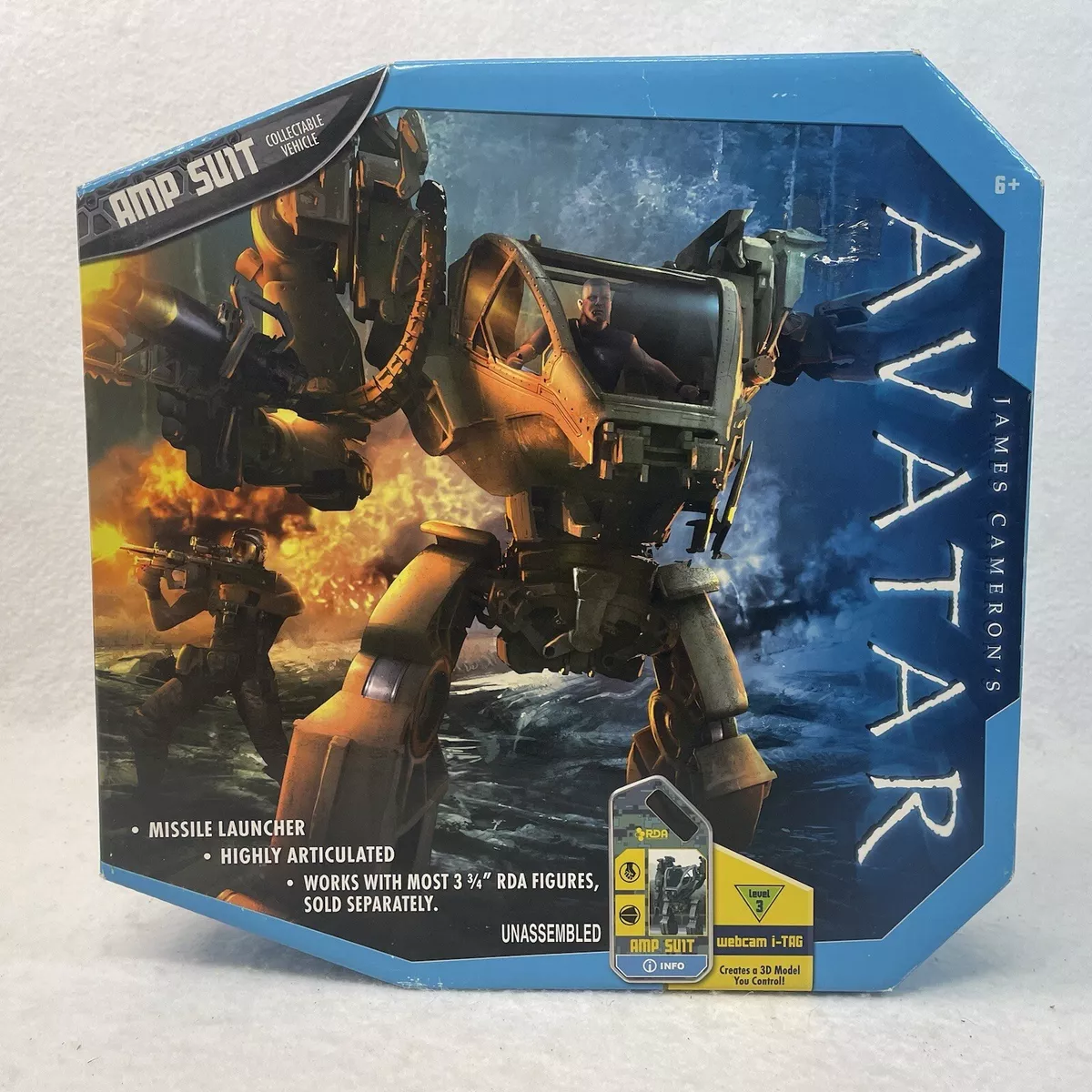 AVATAR Amp Suit Collectable Mattel Action Figure James Cameron s