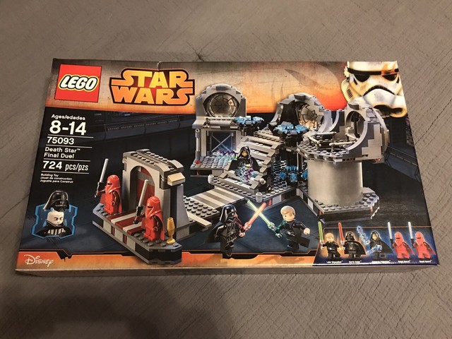 Lego Star Wars Death Star Final Duel Building Kit (75093) for sale online | eBay