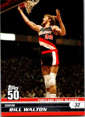 Bill Walton Blazers 50th Anniversary Jersey BILL WALTON 2007-08