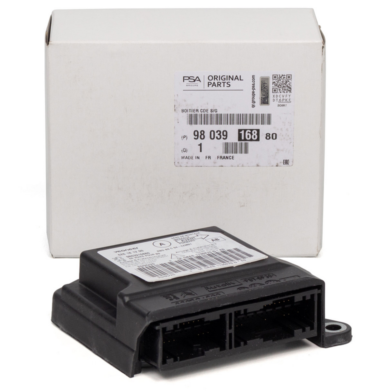 CITROEN BERLINGO B9 SRS Control Unit Module ECU 9803916880 New