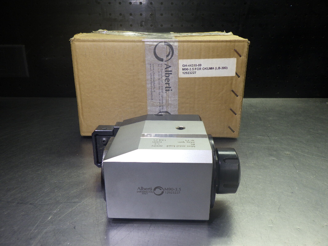 Alberti VDI40 ER32 Right Angle Head For Okuma/Genos Machines M90