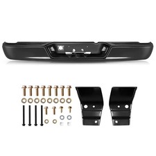 For 2004-2008 Dodge Ram 1500 2500 3500 Stainless Steel Rear Step Bumper 04-08 For 2004-2008 Dodge Ram 1500 2500 3500 Stainless Steel Rear Step Bumper 04-08