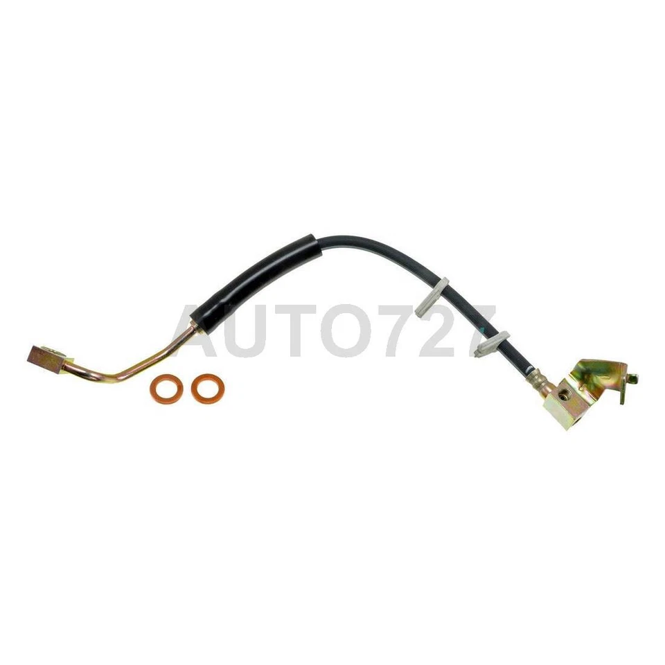 Línea de freno de manguera hidráulica de freno delantero Dorman 2 piezas para Ford F-150 Heritage 2004 Foto 4 de 4