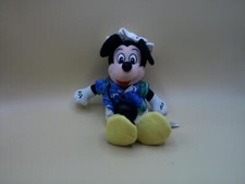 Disney Store TOURIST MICKEY Mouse 8" Beanbag Plush Toy