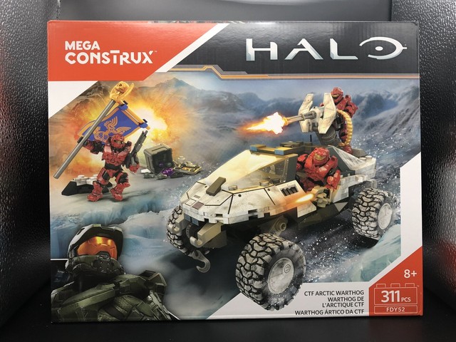 mega construx halo ctf arctic warthog