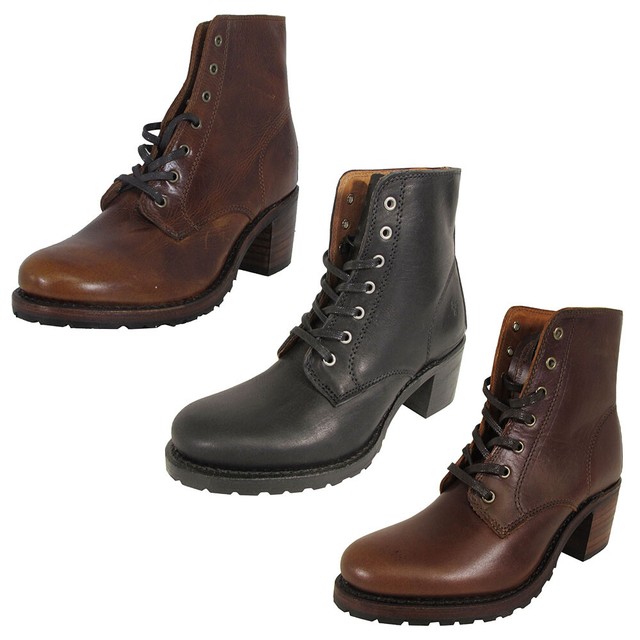 frye sabrina 6g lace up saddle