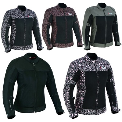 Sommer Motorradjacke Damen Damen Textiljacke Motorradjacke Mesh