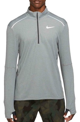 Nike Dry Men's Element 3.0 1/2 Zip Long Sleeve Running Top Shirt Size Small | eBay