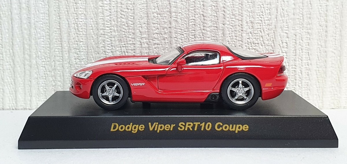 1/64 Kyosho DODGE VIPER SRT-10 COUPE RED diecast car model