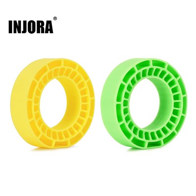 INJORA 4pcs Silicone Rubber Inserts for 64*24mm 1.3'' Tires