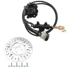 Rear Brake Caliper Master Cylinder Disc Rotor For Drift Trike ATV Go Kart Quad