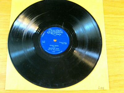 R&B 78 RPM - BROWLEY GUY - STATES 107 - ''BLUES TRAIN''+''YOU AIN'T GONNA WORRY ME''