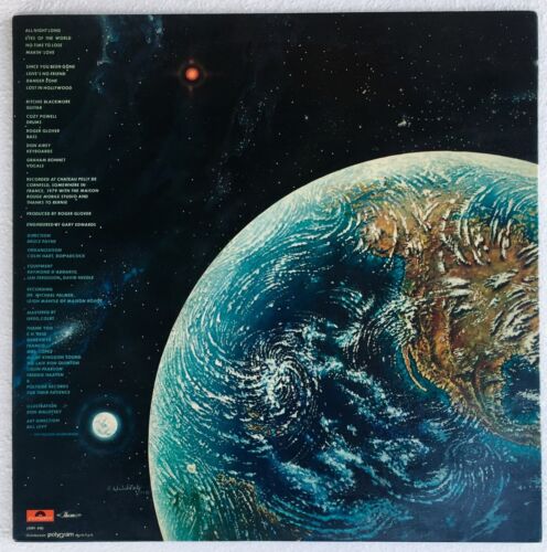 RAINBOW DOWN TO EARTH LP POLYDOR - Picture 2 of 3