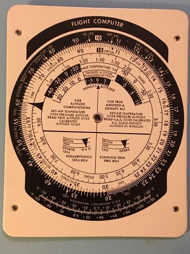 1983 Jeppesen Sanderson Flight Computer & Manual - Picture 9 of 10