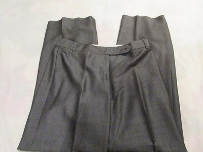 Veste ANN TAYLOR LOFT Femme Taille 2 - Gris Rayures, Laine Mélangée, Occasion Très Bon état