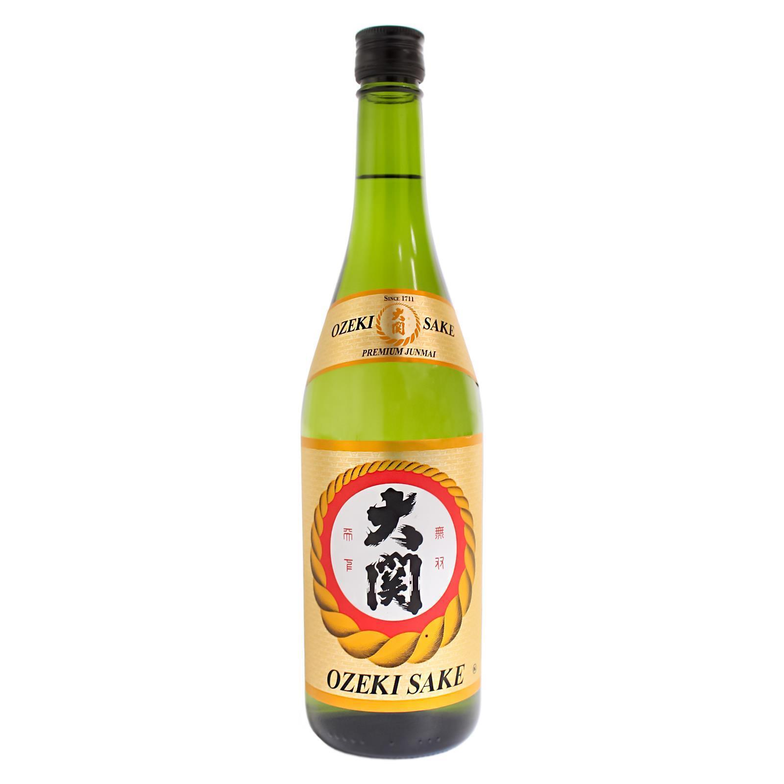 Ozeki Junmai Sake Alk 14,5%vol. 750ml Ozeki Sake Reiswein