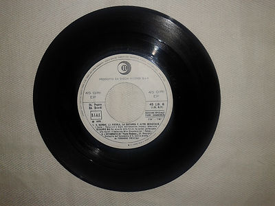 T. Del Monaco / R. Soffici /Equipe 84-Disco Vinile 45 Giri 7'' Ed.Promo Juke Box 