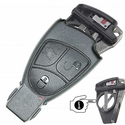 Schlüssel Ersatz Gehäuse für Mercedes A B C CLS E CLK G S SL SLK SLR Klasse Vito