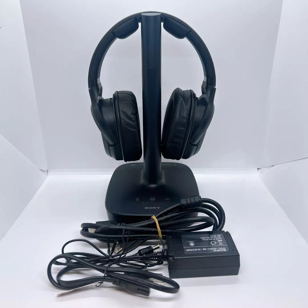 SONY WH-L600 Sealed type Ddigital Surround Headphone 7.1ch Black No Box Tested