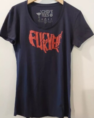 chive tees fuckyeah Women's Tshirt Great Condition XL 
