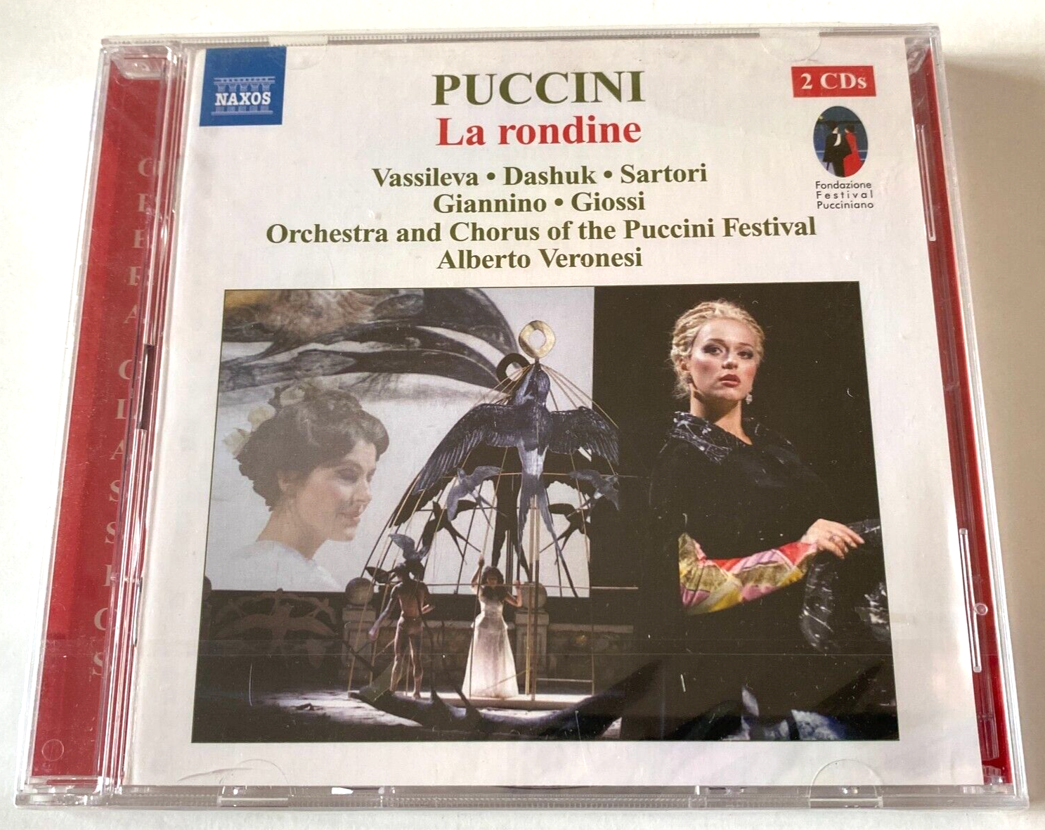 Giacomo Puccini - La Rondine (The Swallow) Sealed Germany 2x CD Album 2009 Naxos