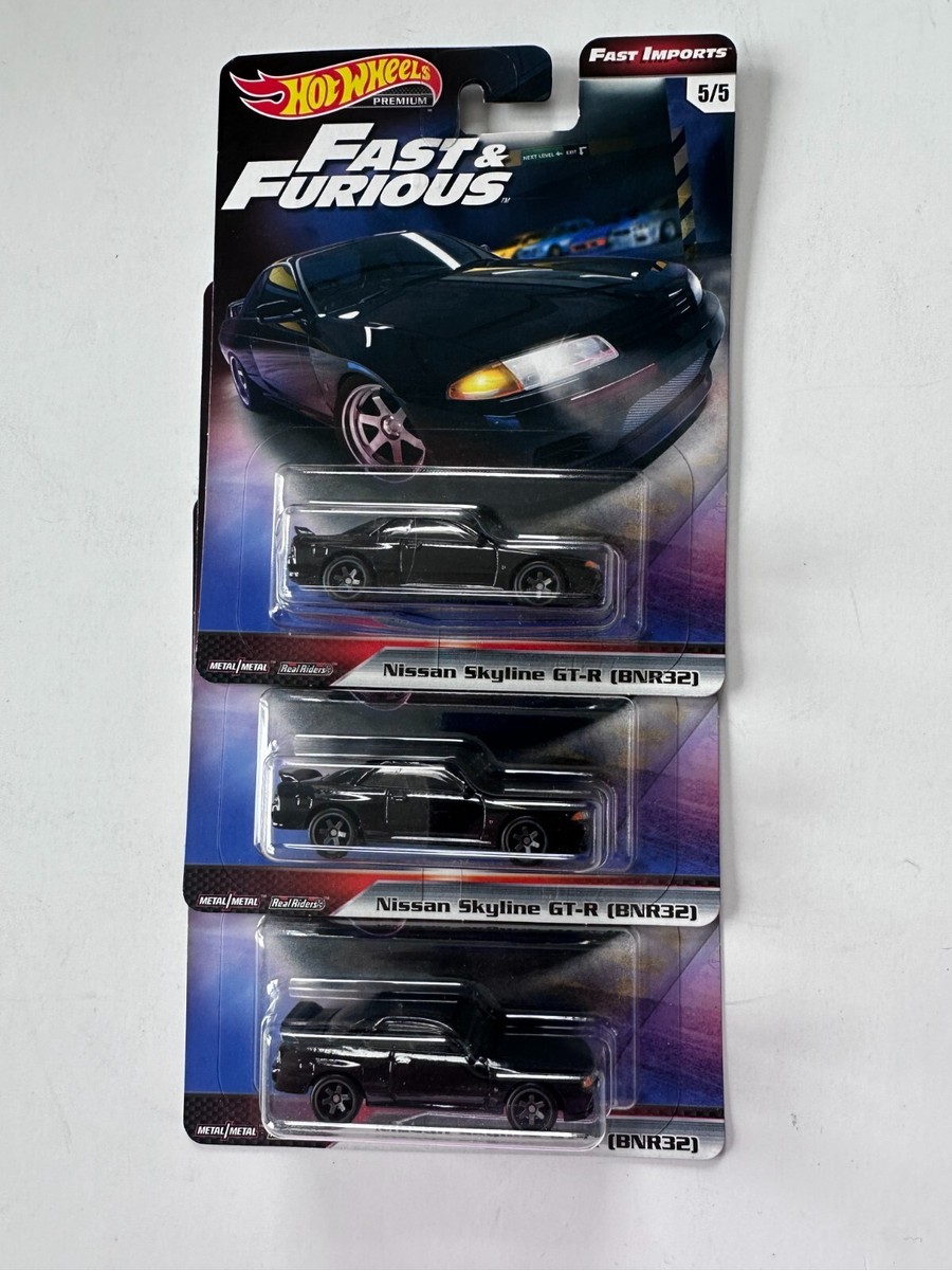 ホットウィール Nissan Skyline GT-R BNR32 5個 Hot Wheels Nissan Skyline GT-R BNR32 4/5 1/250 | eBay