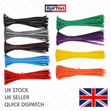 Cable Ties Black Natural Coloured Small Large Heavy Duty Ties || BULK BUY