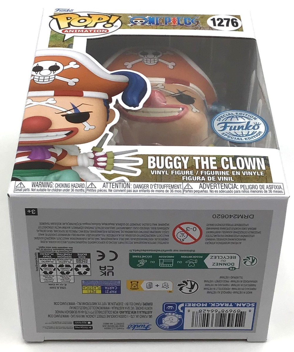 Funko Pop! One Piece Buggy The Clown #1276 Special Edition Funko Pop! One Piece Buggy The Clown #1276 Special Edition