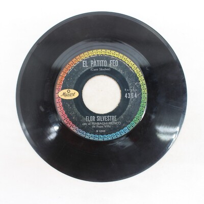 Flor Silvestre El Patito Feo Perdamonos 45 RPM Record G+ 4364