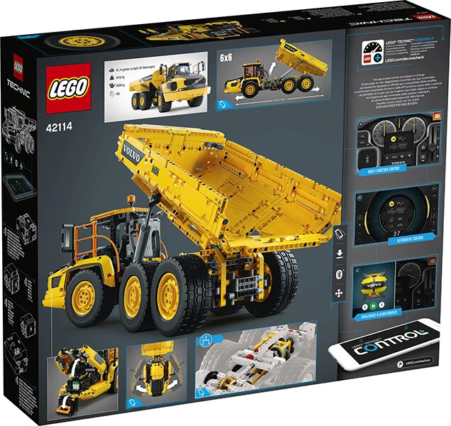 LEGO Technic 6x6 Volvo Articulated Hauler Truck 42114 LEGO eBay