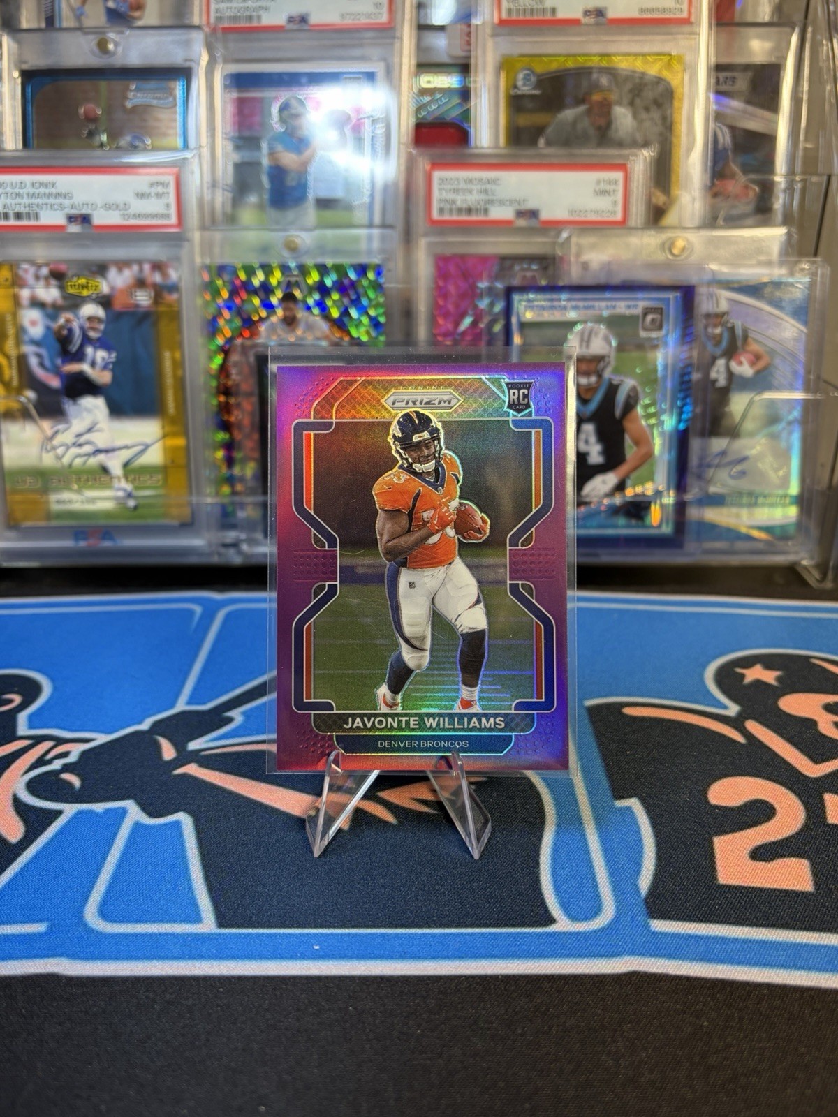 2021 Prizm Javonte Williams Purple Prizm /125 RC Cowboys Broncos Rookie #345 📈