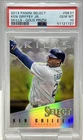 2013 Panini Select Ken Griffey Jr Skills Insert Gold Prizm 14/25 PSA 10