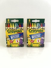 Crayola Limited Edition Retired Color Crayons, WITH DANDELION, 8ct pack of 2