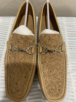 DONALD/PLINER NATURAL CORK (CHEVRON) MEN S SHOES SIZE 10
