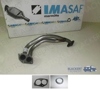 Imasaf Auspuff Hosenrohr, Abgasrohr für Opel Ascona C 2.0 I 74/85KW Schalter